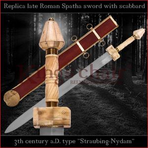 Authentic replica - Spatha "Straubing-Nydam" (Late Roman sword) Fast Delivery Online