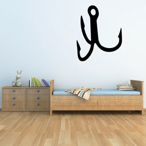 Treble Hook Decal Free Shipping 100% Original