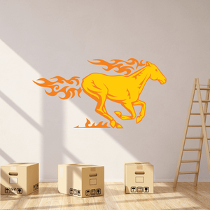 Trail Blazing Horse Sticker Professional