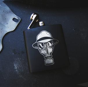 Pr Gas Mask Hip flask Cheap Sale 100% Original