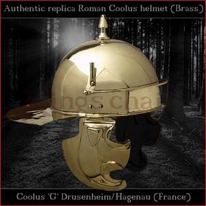 Authentic replica "Coolus 'G' Hagenau" helmet (brass) Low Pice Fee Shipping Sale Online