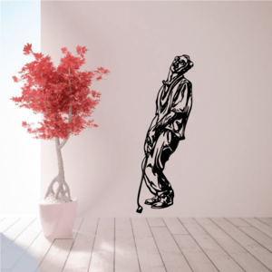 Golfer Wall Decal - Vinyl Decal - Car Decal - CDS079 Sale Manchester Great Sale