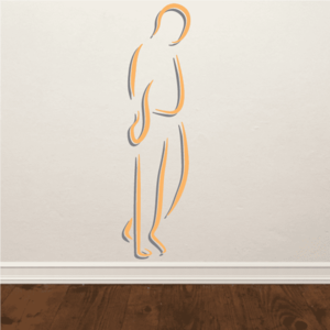 Golfer Wall Decal - Vinyl Sticker - Car Sticker - Die Cut Sticker - CDSCOLOR030 Outlet Nicekicks