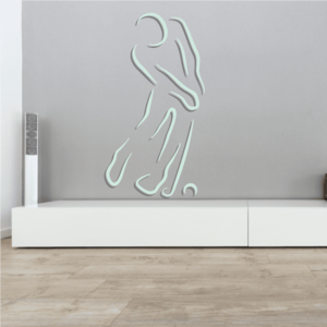 Golfer Wall Decal - Vinyl Sticker - Car Sticker - Die Cut Sticker - CDSCOLOR024 Cheap Extremely