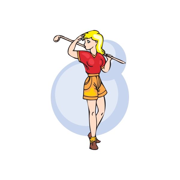 Golfing Wall Decal - Vinyl Sticker - Car Sticker - Die Cut Sticker - DC 010 Cheap Sale Best Wholesale