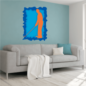 Golfer Wall Decal - Vinyl Sticker - Car Sticker - Die Cut Sticker - CDSCOLOR064 Cheap Visit