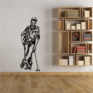 Golfer Wall Decal - Vinyl Decal - Car Decal - CDS077 100% Original Sale Online