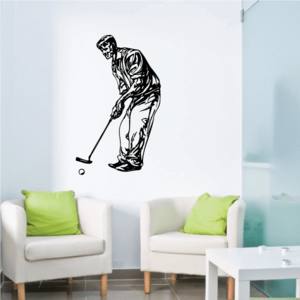 Golfer Wall Decal - Vinyl Decal - Car Decal - CDS074 New Styles For Sale