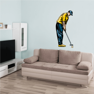 Golfer Wall Decal - Vinyl Sticker - Car Sticker - Die Cut Sticker - CDSCOLOR066 Clearance Online Official Site
