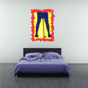 Golfer Wall Decal - Vinyl Sticker - Car Sticker - Die Cut Sticker - CDSCOLOR053 Free Shipping Manchester Great Sale