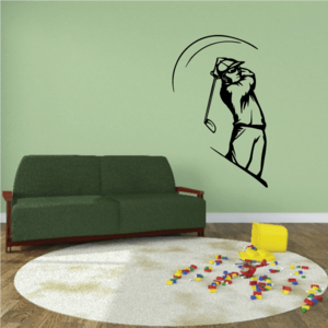 Golfer Wall Decal - Vinyl Decal - Car Decal - CDS099 Outlet Amazon