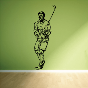 Golfer Wall Decal - Vinyl Decal - Car Decal - CDS063 Best Place To Buy Online