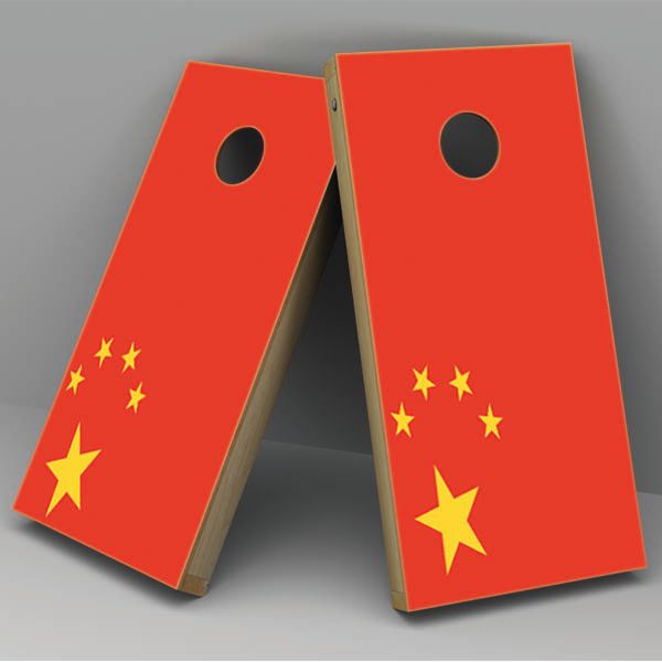 China Flag Cornhole Board Vinyl Decal Wrap In China Cheap Pice