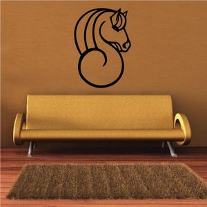 Chinese Zodiac Horse Symbol Decal Free Shipping Pices