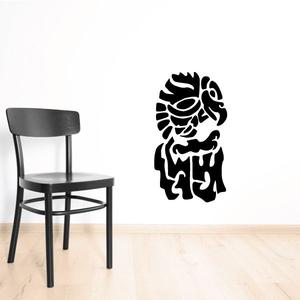 Chinese Abstract Lion Decal Sast