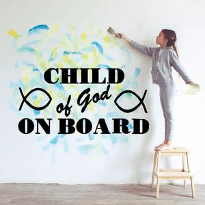Child of god on board Decal Nicekicks