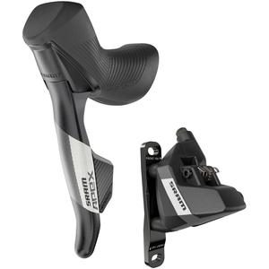 Apex AXS eTap Shift/Brake Lever and Hydraulic Disc Brake Caliper - Left/Front, 12-Speed, Flat Mount, 20mm Offset, Black, D1 Best Wholesale