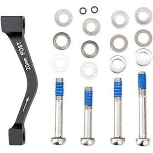 SRAM/ Avid 20mm Post-Mount Disc Caliper to Post Mount Frame/Fork Adaptor with Stainless Bolts Kits for Regular and CPS Calipers On Hot Sale