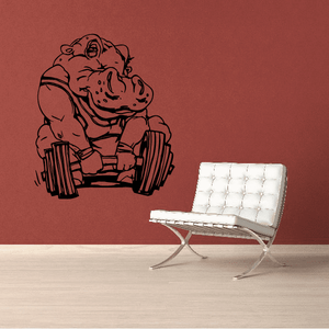 Strong Hippo Dead Lifting Decal Footlocker Finishline For Sale