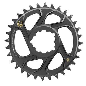 X-Sync 2 Eagle SL Direct Mount Chainring 34T Boost 3mm Offset BLK Gold Logo Low Pice For Sale