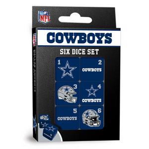 Dallas Cowboys Dice Set - 19mm Browse For Sale
