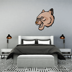 Sports Mascot Wall Decal - Vinyl Sticker - Car Sticker - Die Cut Sticker - CDSCOLOR046 Cheap Best Pices