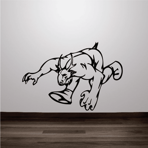 Sports Mascot Wall Decal - Vinyl Decal - Car Decal - SM040 Discount Best Place