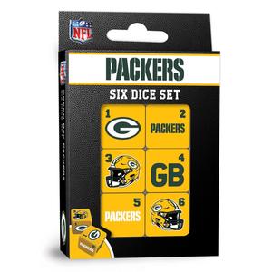 Green Bay Packers Dice Set - 19mm Sale Footlocker Finishline
