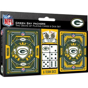 Green Bay Packers - 2-Pack Playing Cards & Dice Set Very Cheap Pice
