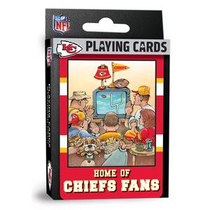 Kansas City Chiefs Fan Deck Playing Cards - 54 Card Deck 100% Authentic For Sale