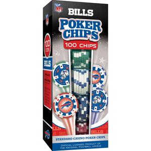 Buffalo Bills 100 Piece Poker Chips Free Shipping The Cheapest