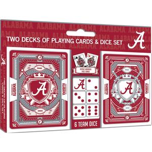 Alabama Crimson Tide - 2-Pack Playing Cards & Dice Set Cheap Sale Visit New