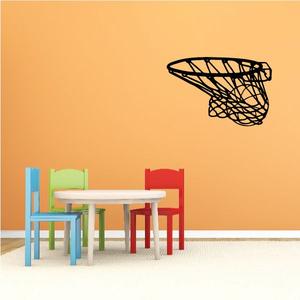 Basketball Ball Inside Net Decal Pices Cheap Online