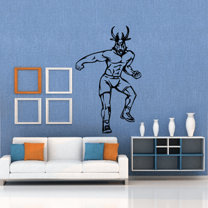 Sports Mascot Wall Decal - Vinyl Decal - Car Decal - SM031 Cheap Sale Ebay