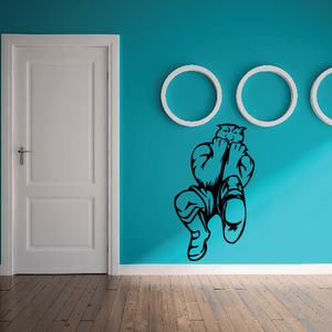 Sports Mascot Wall Decal - Vinyl Decal - Car Decal - SM030 Cheap Finishline