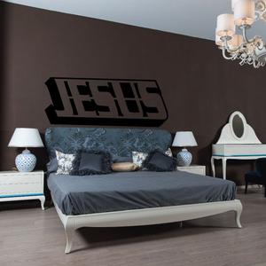Jesus Text with Line Decal Cheap Sale Purchase