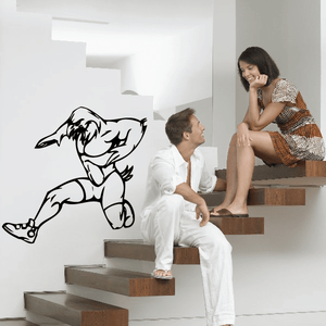 Sports Mascot Wall Decal - Vinyl Decal - Car Decal - SM021 Best Pices Cheap Pice