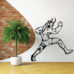 Sports Mascot Wall Decal - Vinyl Decal - Car Decal - SM019 Discount Newest