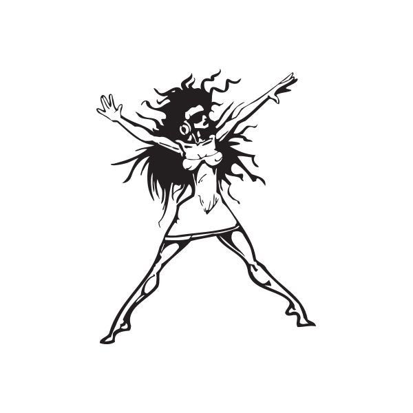 Graffiti Dance Wall Decal - Vinyl Decal - Car Decal - DC 088 Outlet Great Deals
