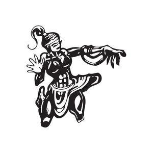 Graffiti Dance Wall Decal - Vinyl Decal - Car Decal - DC 095 Outlet Where Can You Find