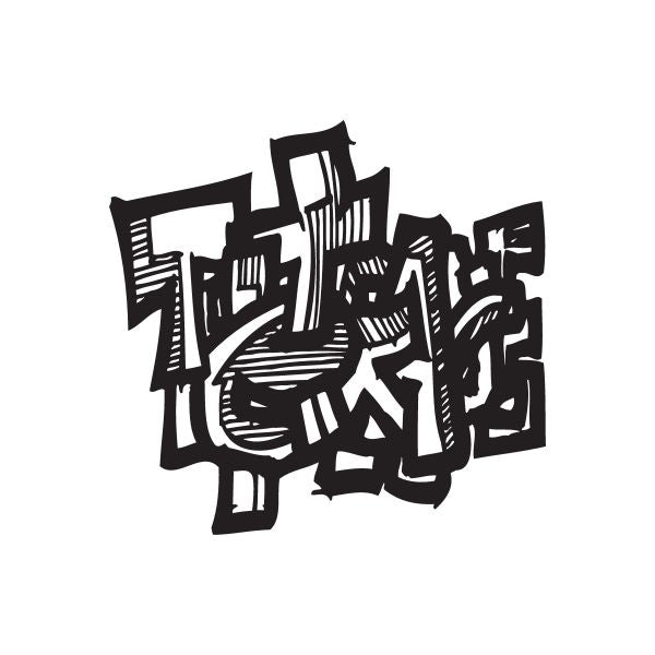 Graffiti Dance Wall Decal - Vinyl Decal - Car Decal - DC 046 Looking For