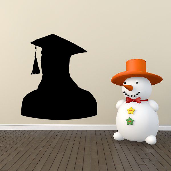 Graduation Wall Decal - Vinyl Decal - Car Decal - BA010 Wiki Cheap Pice