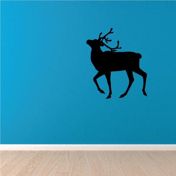 Graceful Strolling Reindeer Decal Low Pice Cheap Online