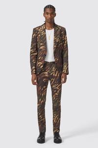 Gables Slim Fit Camo Suit - ARCHIVE Newest For Sale