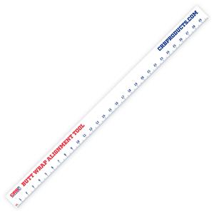 Metric Ruler Sticker for CRB Butt Wrap Alignment Tool 2025 Newest Online