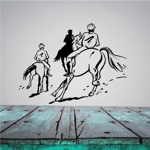 Horse Racing Vinyl Decal Buy Cheap Limited Edition