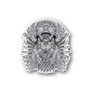 Horned Owl Sticker Cheap Sale Cost
