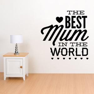 The Best Mum In The World Mothers Day Decal Outlet Best Pices