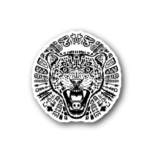 4 Eyed Tiger Sticker Outlet Looking For