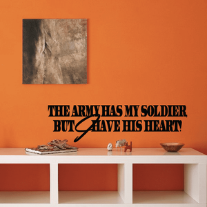The Army Has My Soldier Decal Fake Cheap Online